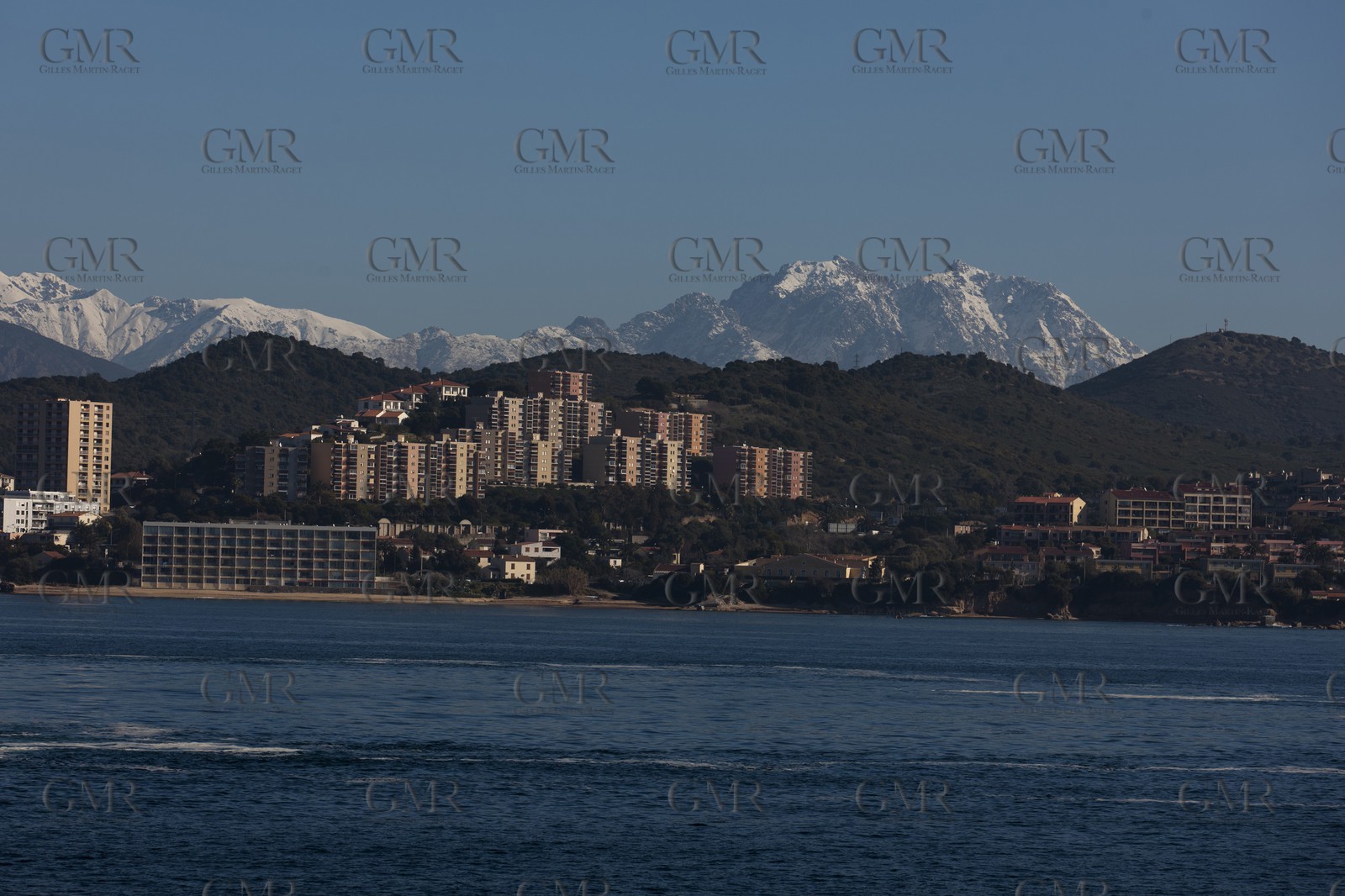 16 02 2012 - Ajaccio (FRA, Corse) -  La Méridionale shipping company- Piana at Ajaccio