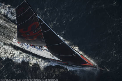 24 mars 2016   Marseille (FRA,13), SFS II (skipper Lionel Péan), dernière sortie d'entraînement avant la SNIM