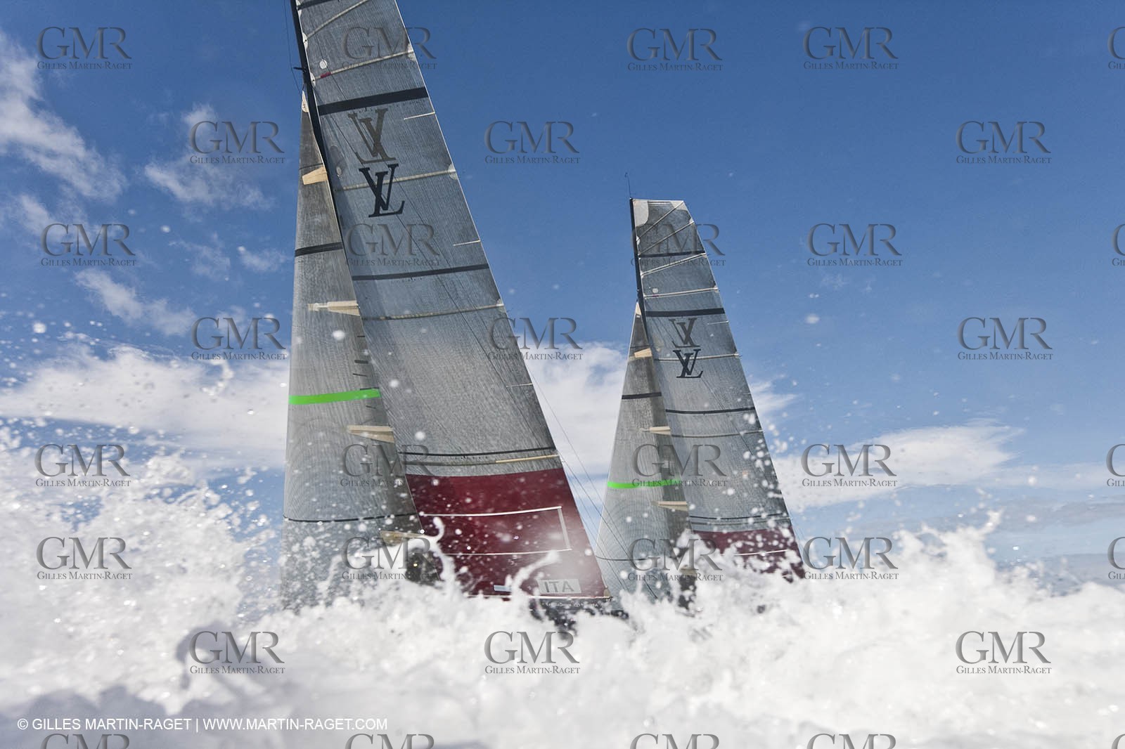 12 02 2009 - Auckland (NZL) -  Louis Vuitton Pacific Series -  Racing Day 12 - Challenger final