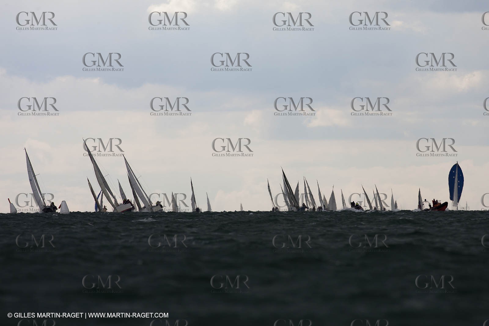 04 08 2010 - Cowes (UK, IOW) - The 1851 Cup -  BMW ORACLE Racing - Day 2.