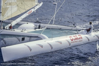 Sailing, Offshore Racing, Route du Rhum 1990, RMO, Laurent Bourgnon