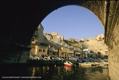 France, Provence, Marseille, villages-quartiers, Vallon des Auffes