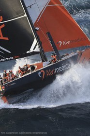 19 11 2014, Cape Town (ZAF), Volvo Ocean Race 2014-15, Team Alvimedica, Start Leg 2