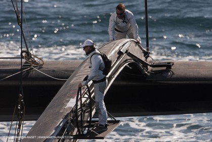 01 02 2010 - Valencia (ESP) - 33rd America's Cup - BMW ORACLE Racing -