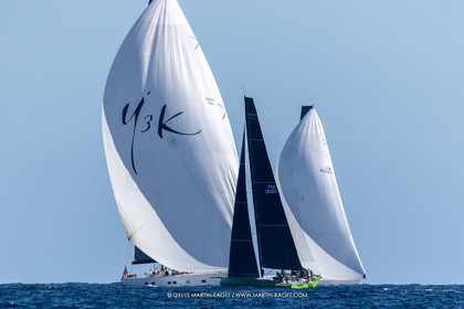 29 09 2024, Saint-Tropez (FRA), Les Voiles de Saint-Tropez 2024, Day 2, Trainings