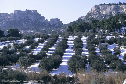 Provence under snow - Baux ed Provence