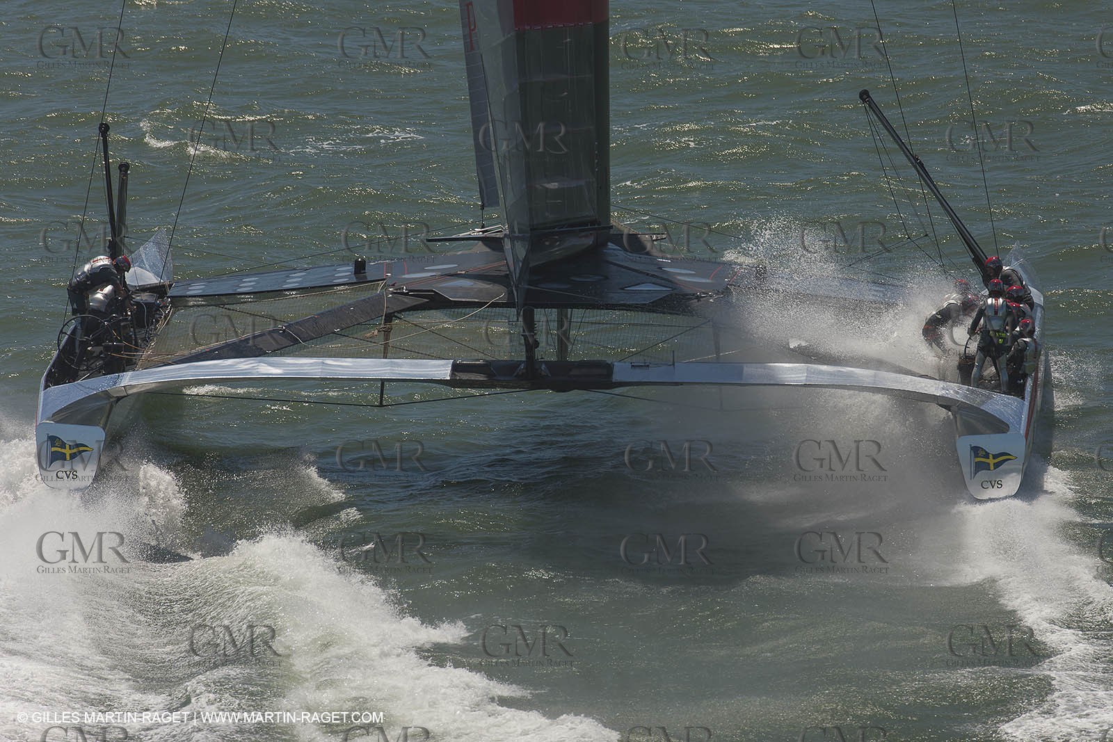 13 07 2013 - San Francisco (USA,CA) - 34th America's Cup - Louis Vuitton Cup - Round Robin - Race Day 4 - Luna Rossa vs ETNZ