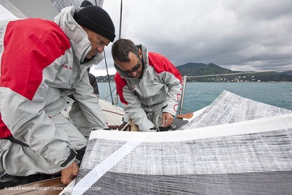 06 05 2010 - Portofino (ITA) - Nespresso Cup - Training onboard INDIO