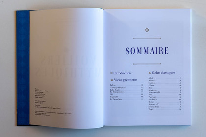 31 01. 2023, Marseille (FRA,13) Voiliers Mythiques, Casa éditions, Sous la direction de Fançois-Xavier de Crécy, photographies de Gilles Martin-Raget