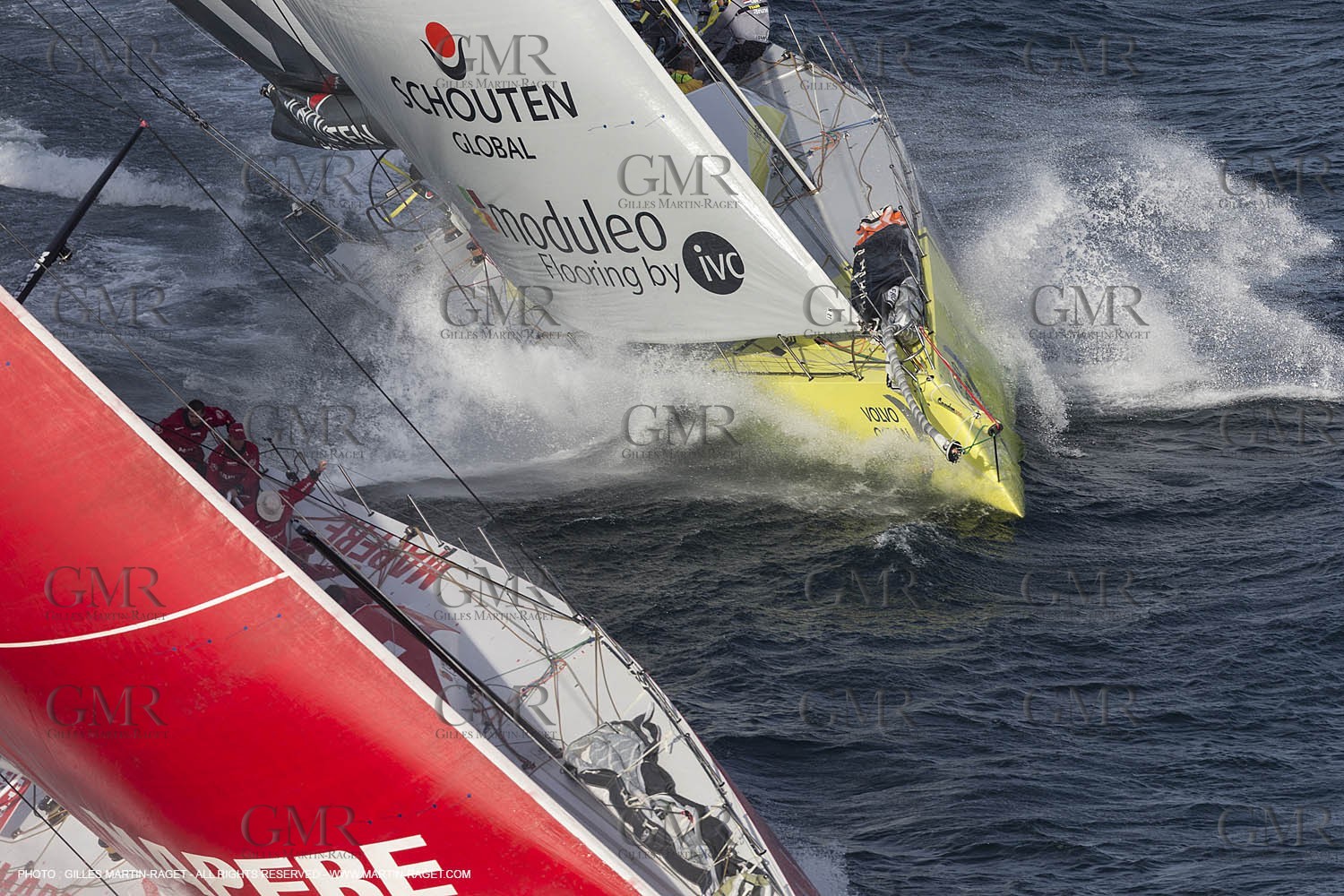 19 11 2014, Cape Town (ZAF), Volvo Ocean Race 2014-15, Team Alvimedica, Start Leg 2