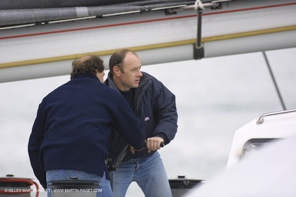 Geronimo - Jules Verne Trophy 2001 start - Brest