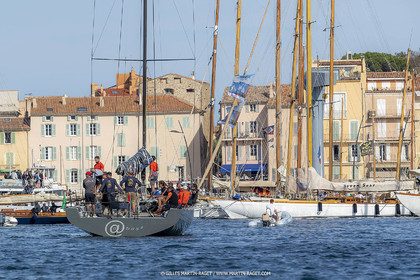 25 09 2022, Saint-Tropez (FRA, 83), Les Voiles de Saint-Tropez 2022, Arrivée des bateaux et de la Coupe d'Automne du Yacht Club de France