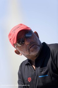 Luca Bassani Wally Yachts founder and CEO - 03 09 06 - Porto Cervo (Sardinia) - Maxi World Cup 2006 - Onboard Wally 90 Tango