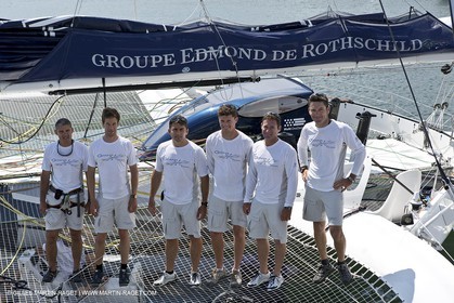 02 07 2012 - Newport (RI) -start of the Krys Ocean Race pre-event sailed between Newport and New York