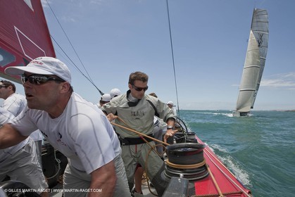 29 01 2009 - Auckland (NZL) -  Louis Vuitton Pacific Series - BMW ORACLE Racing - Training