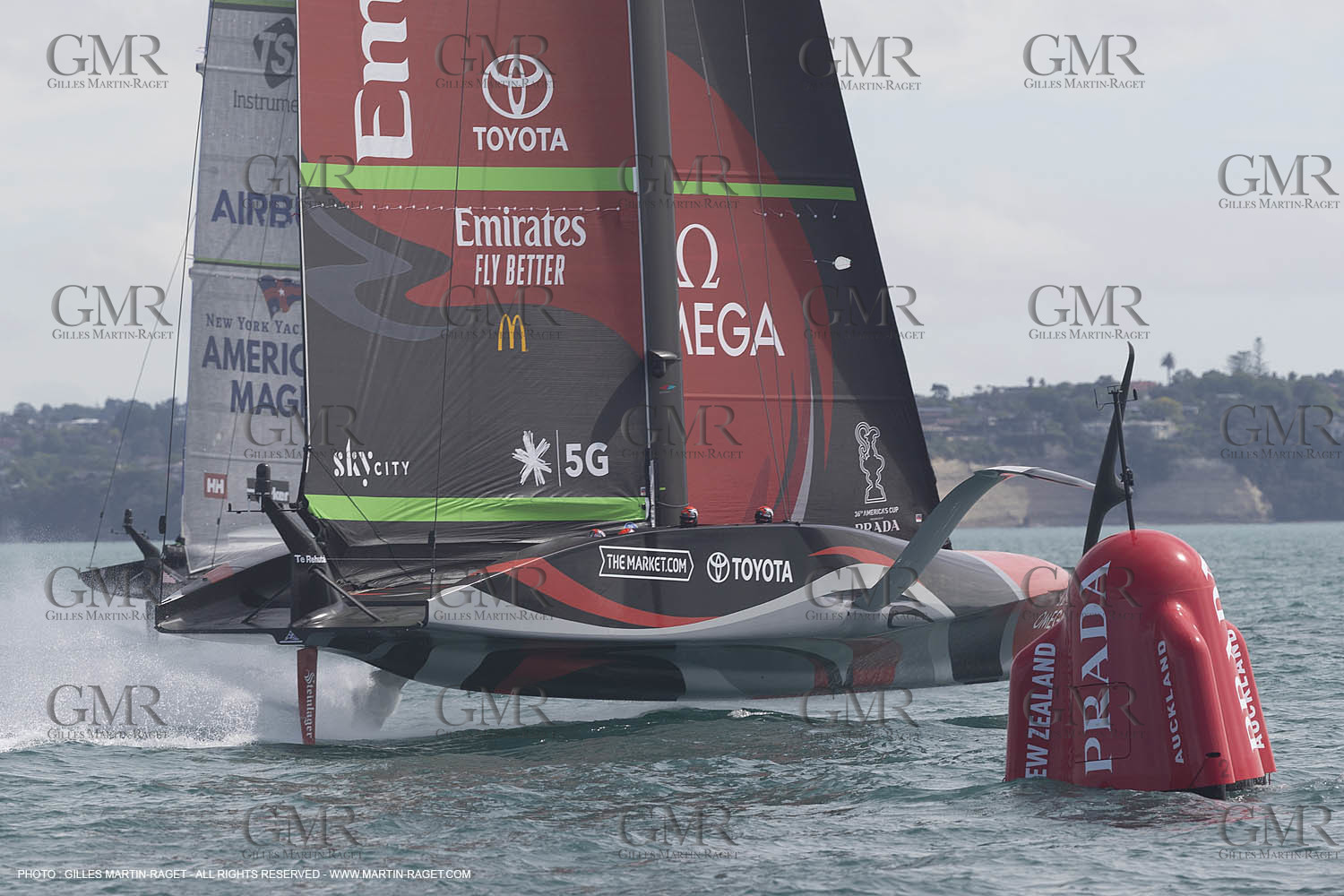 08 12 2020 - Auckland (NZL) - 36th America's Cup - Practice Sessions - Day 1