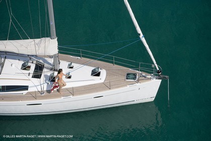 Cruising monohull mooring