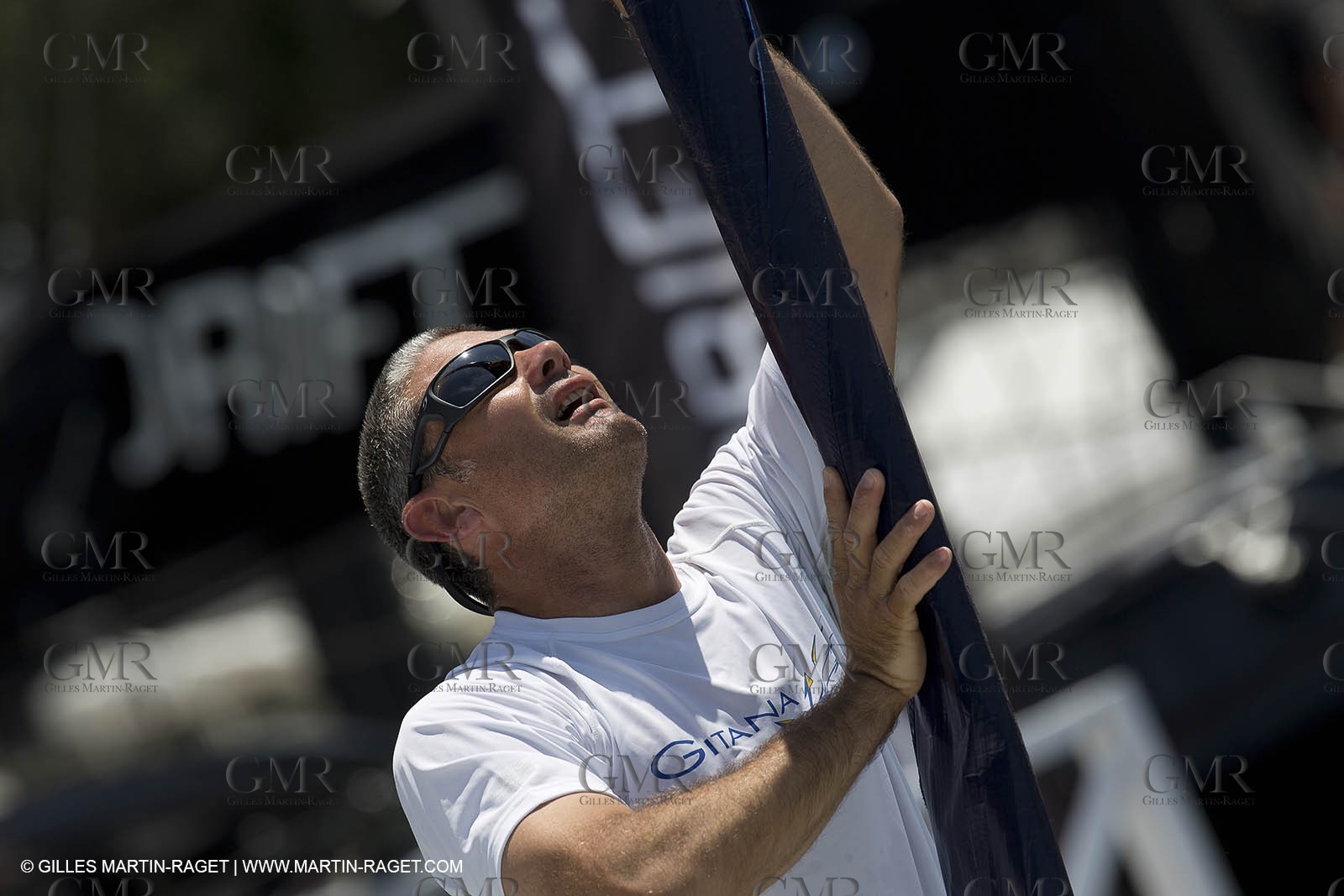 05 07 2012 - New York (USA) - Ocean Krys Race - Speed runs in fornt of NY city