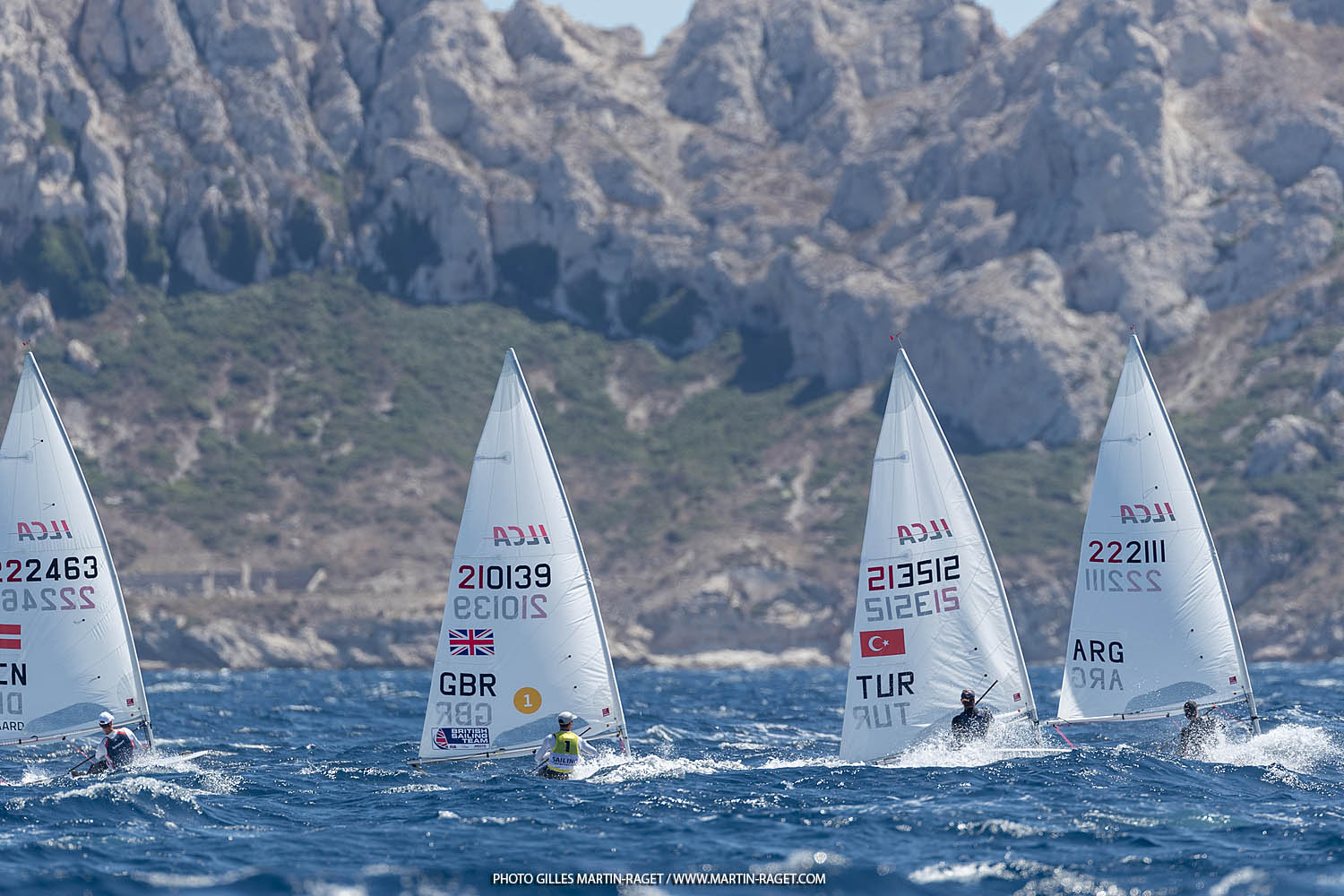 13 07 2023, Marseille (FRA) Paris 2024 Olympic Games Sailing Test Event, Day 5