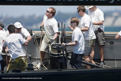 26 01 2009 - Auckland (NZL) - Louis Vuitton Pacific Series - BMW ORACLE Racing - Training