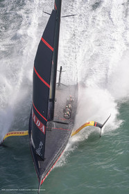 10 12 2020 - Auckland (NZL) - 36th America's Cup - Practice Sessions - Day 2 -Luna Rossa Prada Pirelli Team