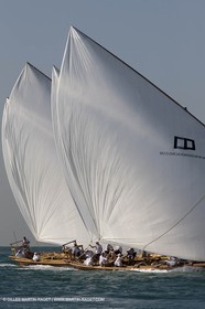 20 11 2010 - Dubai (UAE) - Dubai Louis Vuitton Trophy - Traditionnal dhow races for competing teams