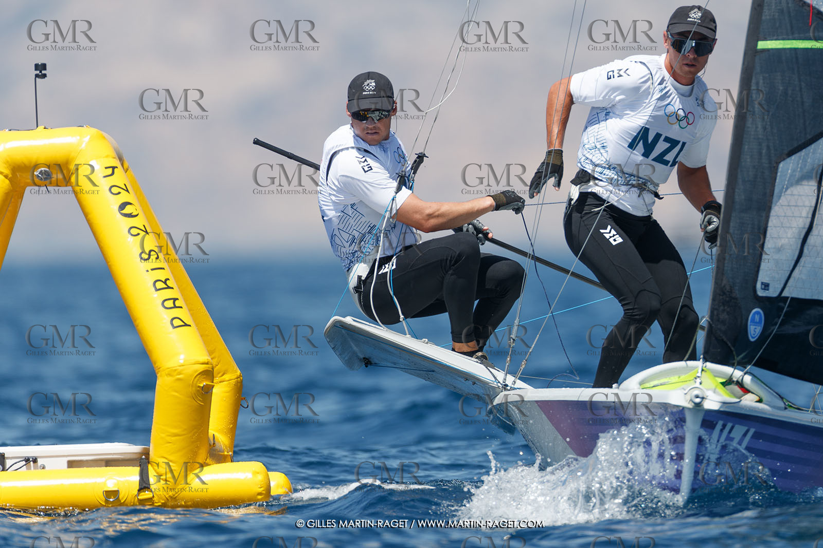 26 07 2024, Marseille (FRA), Paris 2024 Olympic Games, Sailing, Free trainings