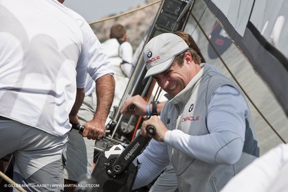 19 05 2010 - La Maddalena (ITA, Sardinia) Louis Vuitton Trophy - BMW ORACLE Racing - Training