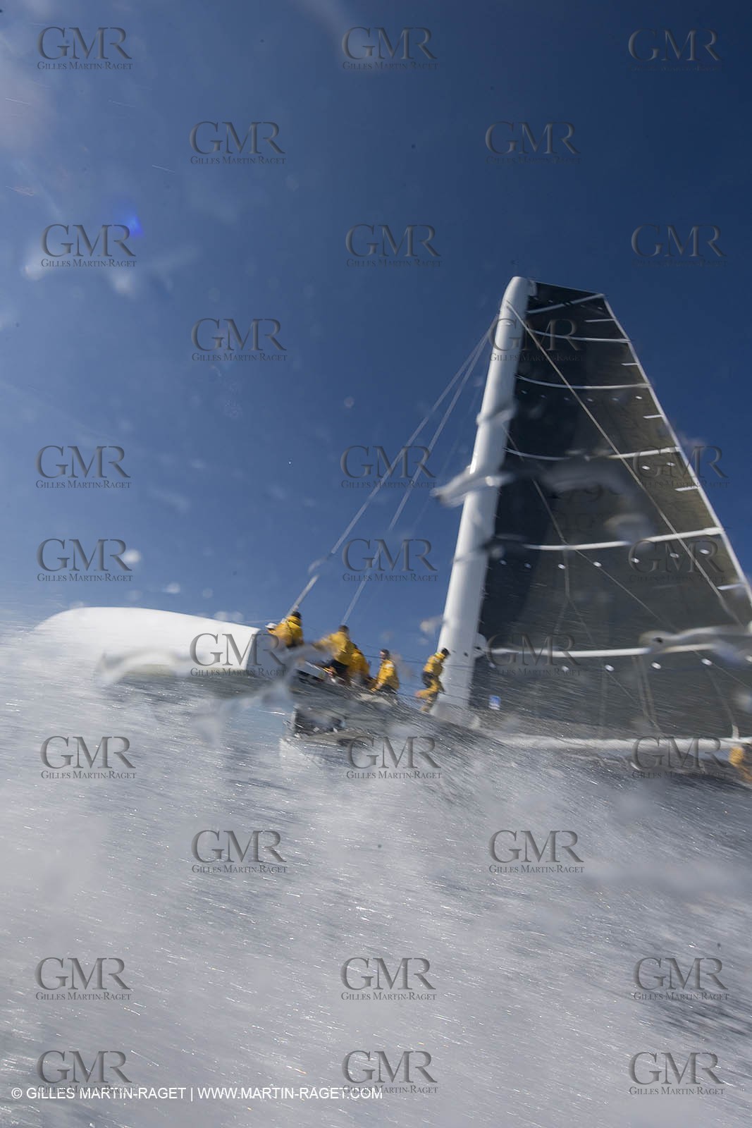 14 06 2008 - Toulon-Hyères (FRA,83) - 50 knots record attempt trials by l'Hydroptère