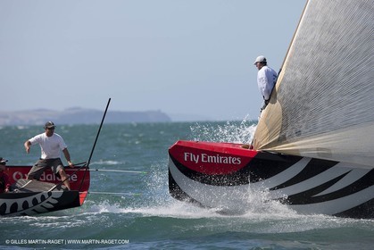 29 01 2009 - Auckland (NZL) -  Louis Vuitton Pacific Series - BMW ORACLE Racing - Training