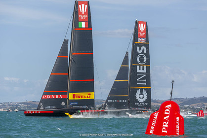 12 01 2021, Auckland (NZL), 36th America's Cup, Practice Racing