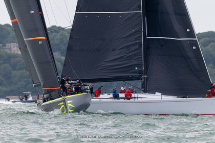 23 07 2025, Cowes (UK, IOW), Admiral's Cup 2025, Inshore racing Day 2, Django Wallyrocket 51, Yacht Club Costa Smeralda (ITA)