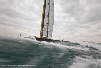 23 01 2010 - Valencia (ESP) - 33rd America's Cup - BMW ORACLE Racing - Valencia training - Day 4