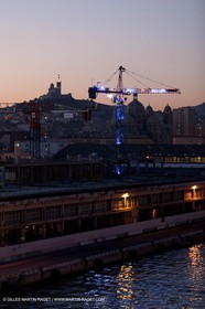 17 02 2012 - Marseille (FRA,13) - Arrivée dans le port de marseille à bord du Piana (Cie La Méridionale)
