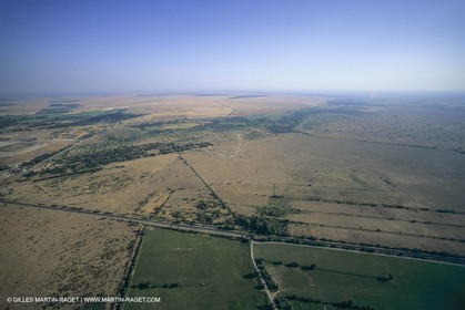 France, Provence, Plaine de la Crau