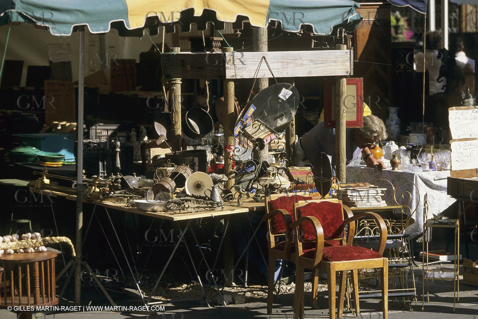 France, Provence, Marchés en plein air   Flee markets