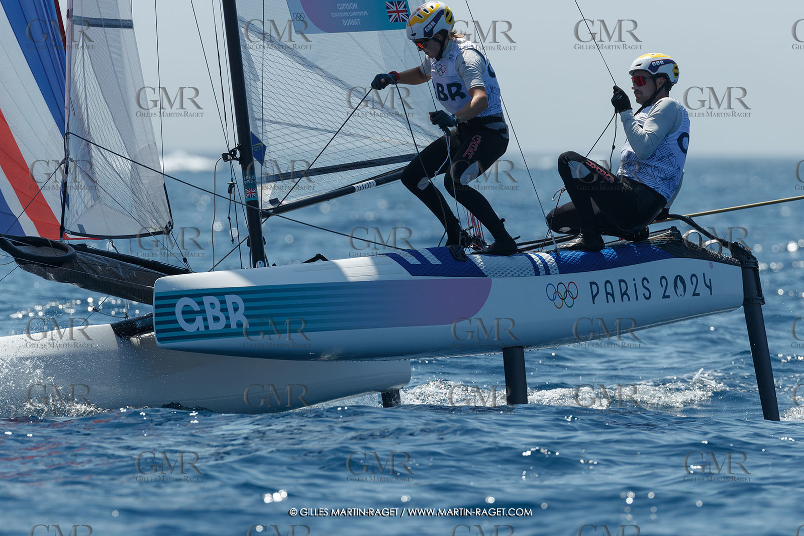 05 08 2024, Marseille (FRA), Paris 2024 Olympic Games, Sailing, Race Day 8
