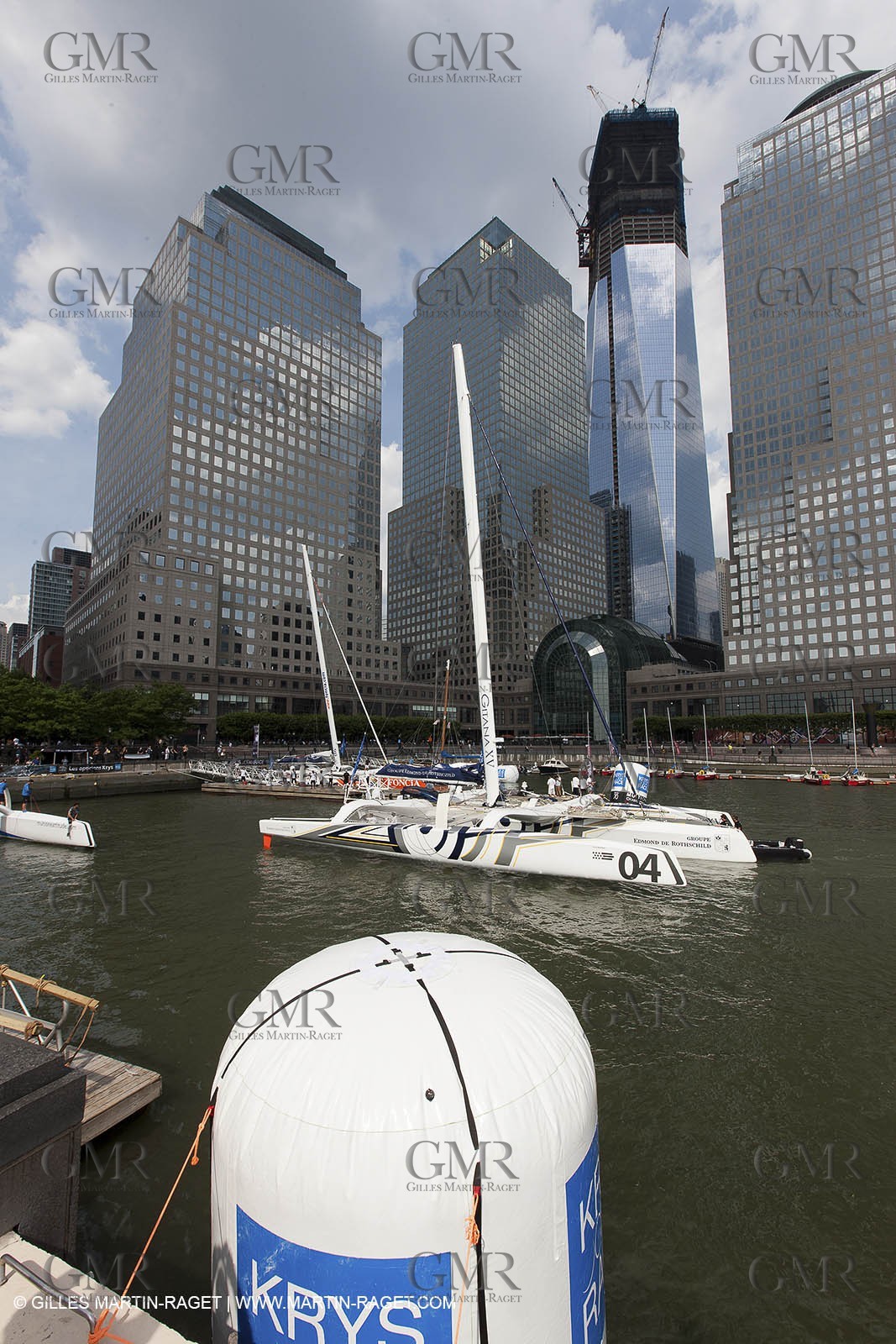03 07 2012 - New York (USA, NY) - Krys Ocean Race prologuie - arrival in New York