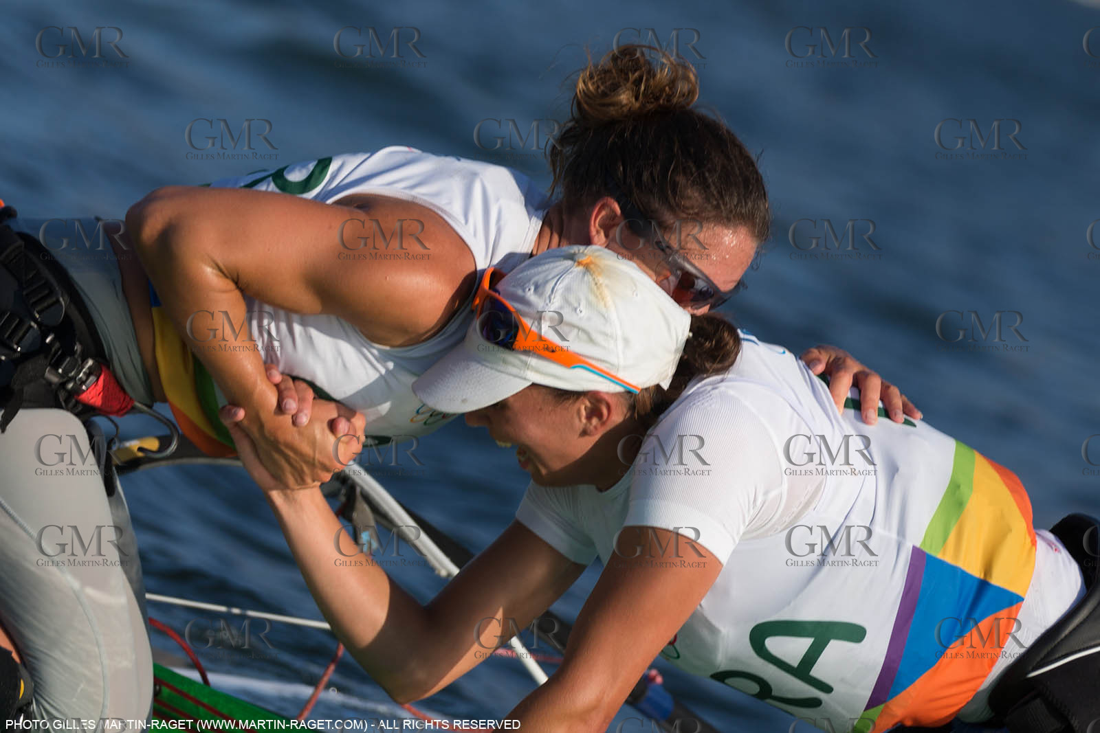 14 08 2016, Rio de Janeiro (BRA), 2016 Olympic Games, Sailing, RSX Women medal race, Charline Picon (FRA), gold medalist