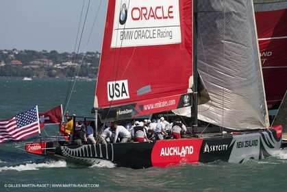 08 02 2009 - Auckland (NZL) -  Louis Vuitton Pacific Series -  Racing Day 8 - Round Robin 2