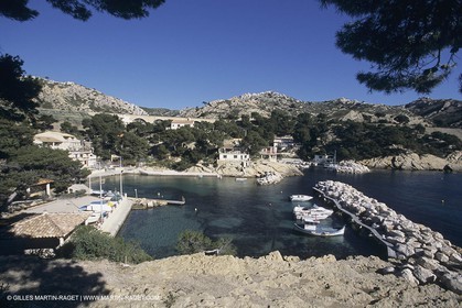 France, Provence, Côte Bleue, Petit Méjean