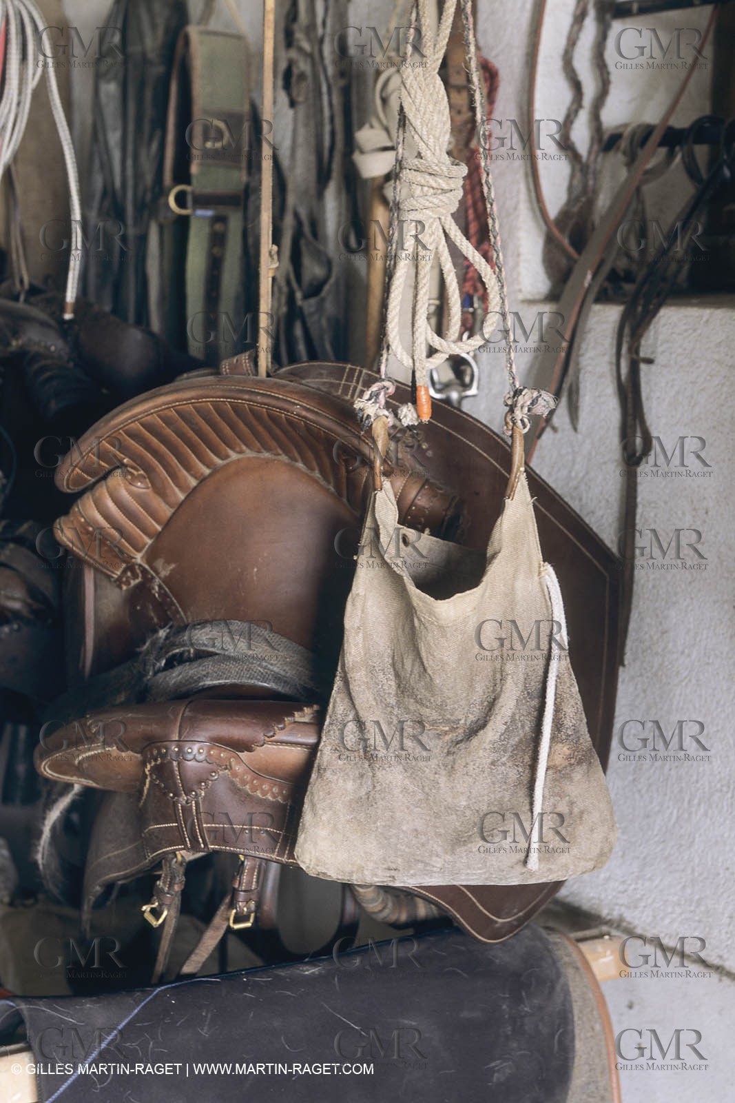 France, Provence, Camargue, Mas traditionnel de Camargue