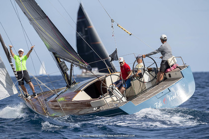 25 09 2022, Saint-Tropez (FRA, 83), Les Voiles de Saint-Tropez 2022, Arrivée des bateaux et de la Coupe d'Automne du Yacht Club de France