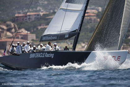 19 05 2010 - La Maddalena (ITA, Sardinia) Louis Vuitton Trophy - BMW ORACLE Racing - Training