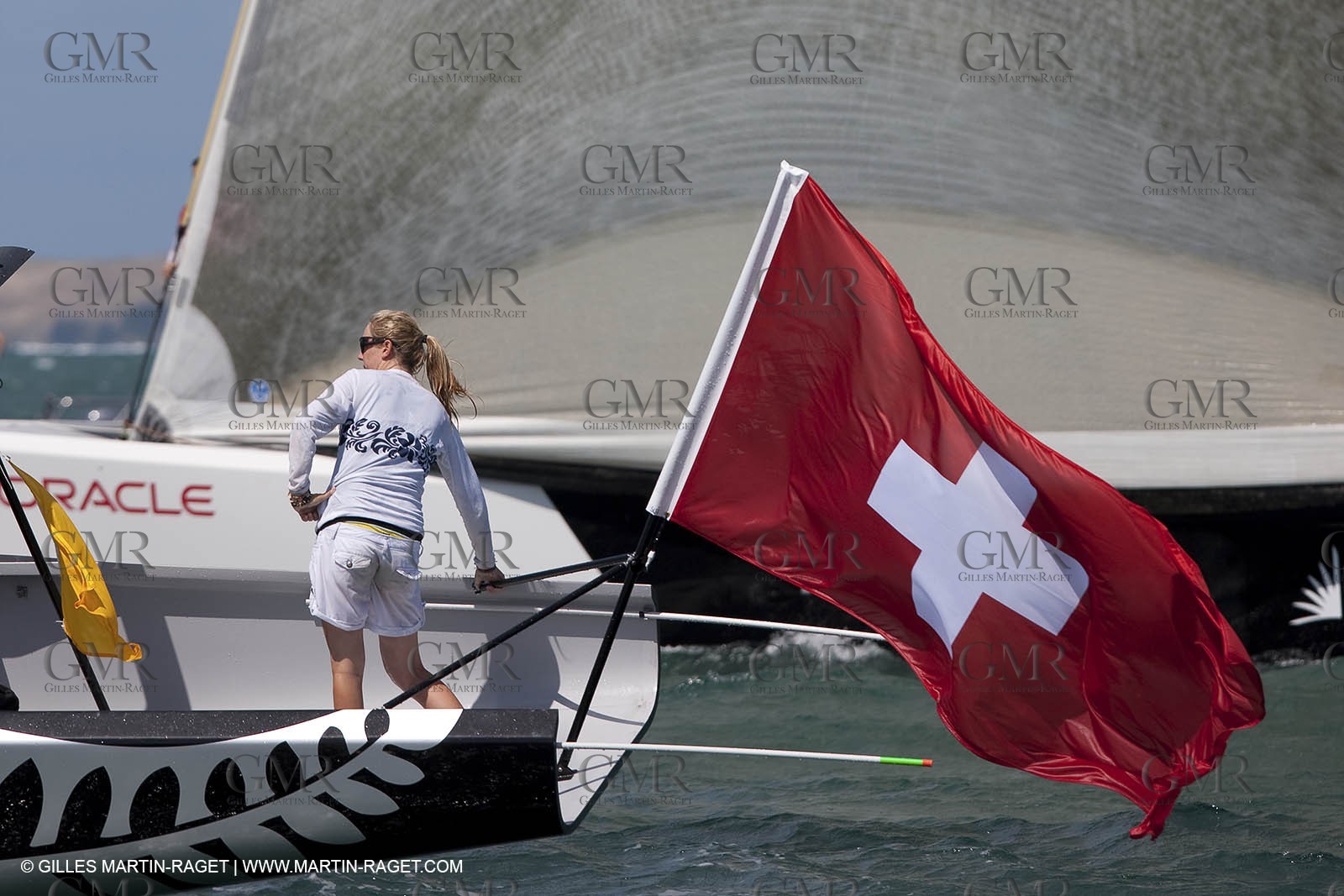 29 01 2009 - Auckland (NZL) -  Louis Vuitton Pacific Series - BMW ORACLE Racing - Training