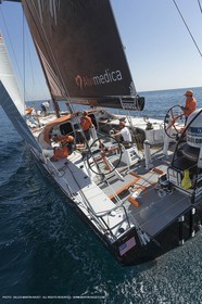 08 10 2014, Alicante (ESP), Volvo Ocean Race 2014-15, Team Alvimedica