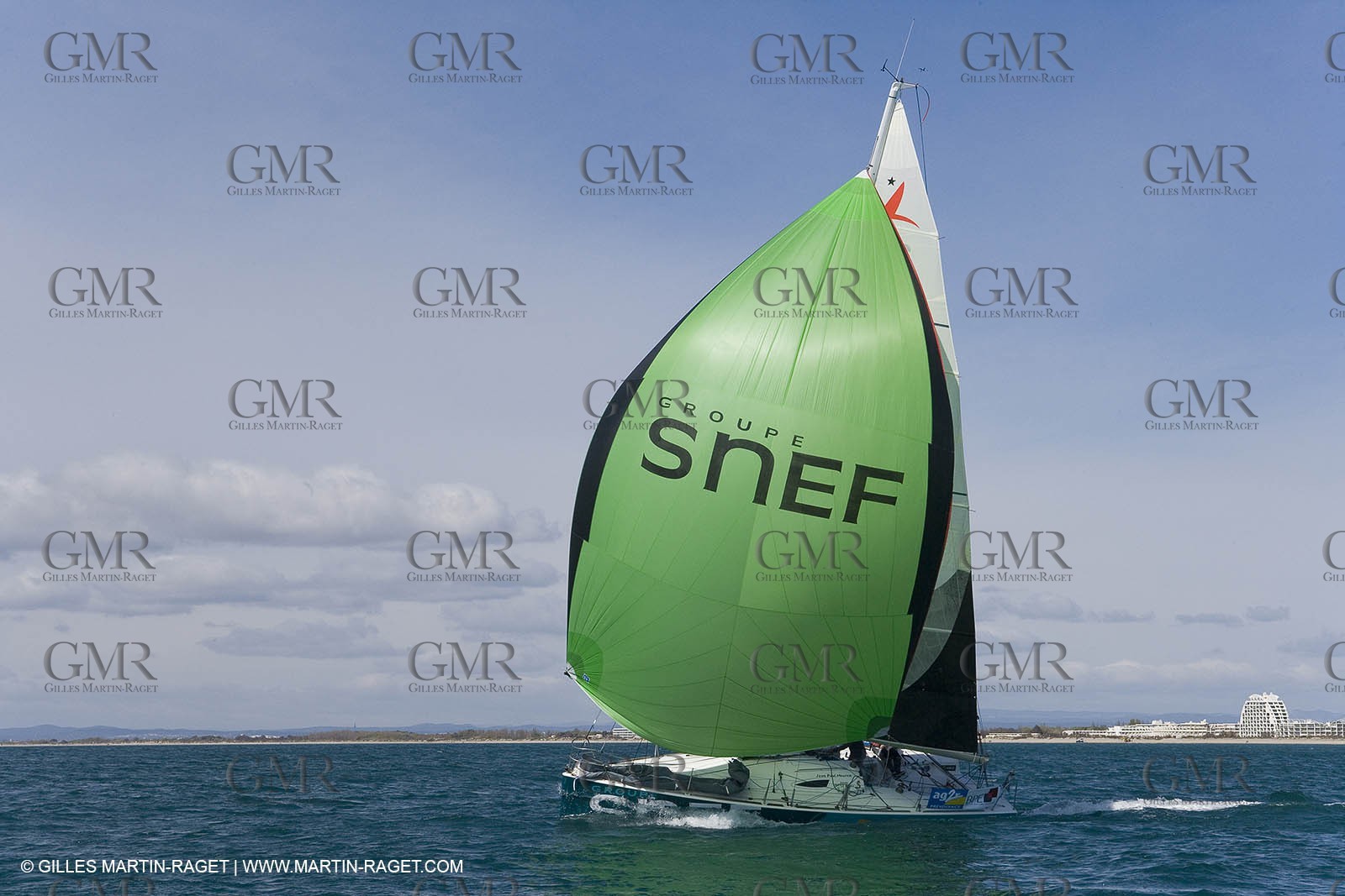 27 03 08- La Grande Motte- (FRA,34) Transat AG2R 2008- Jean-Paul Mouren- Laurent Pellecuer