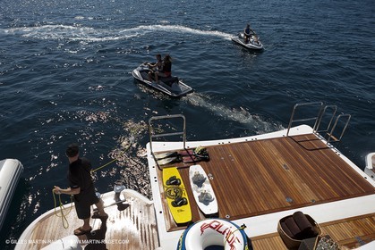 18 08 2011 - La Maddalena (ITA, Sardinia) - Motor yacht Inception