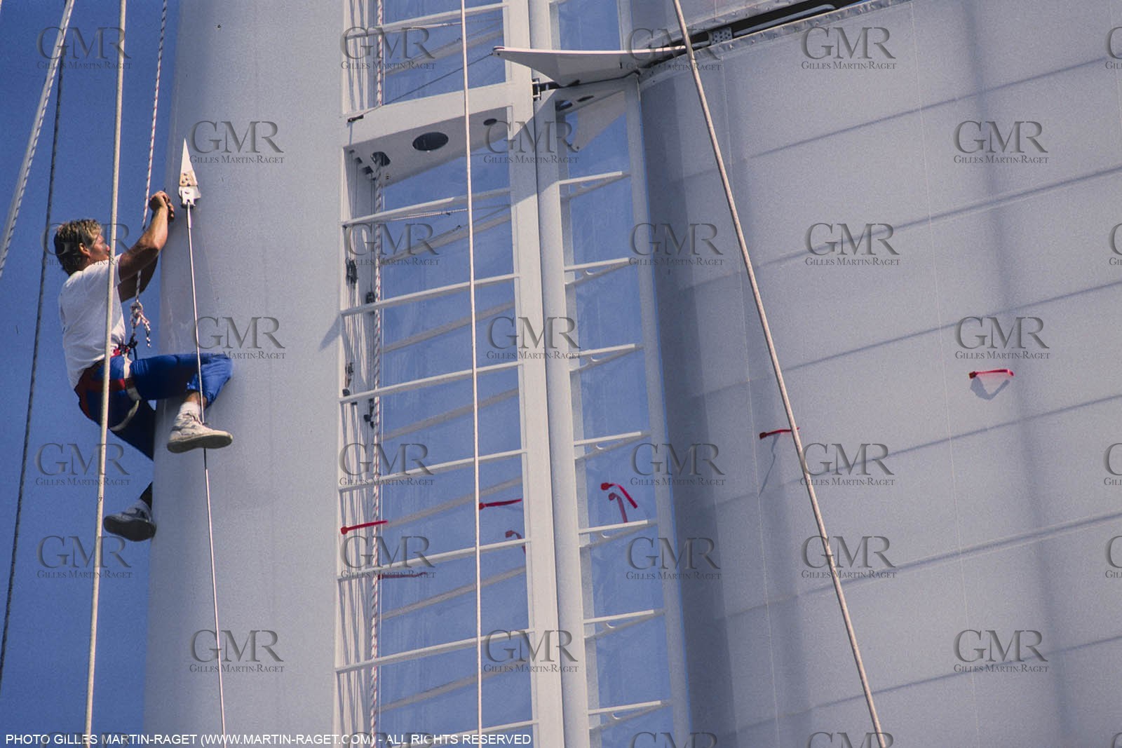 Sailing, Yacht Racing, America's Cup XXVII, San Diego (USA,CA) 1988, Stars & Stripes Vs New Zealand