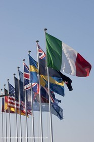 19 05 2010 - La Maddalena (ITA, Sardinia) Louis Vuitton Trophy - BMW ORACLE Racing - Opening Ceremony - Draw